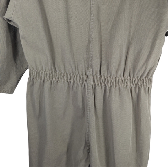 Vintage Dreams Khaki Utility Jumpsuit Women’s M Vintage Dreams Utility Jumpsuit - Picture 6 of 11